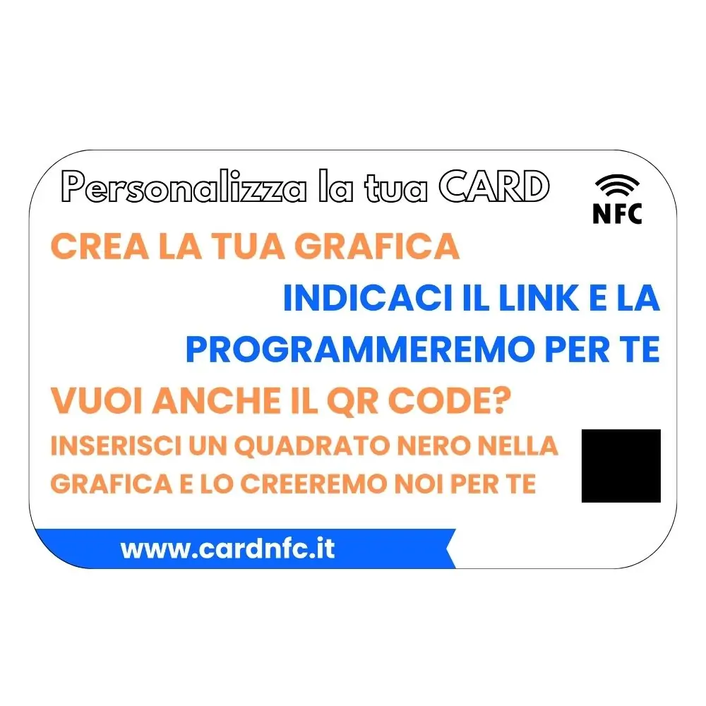 Card NFC Personalizzata