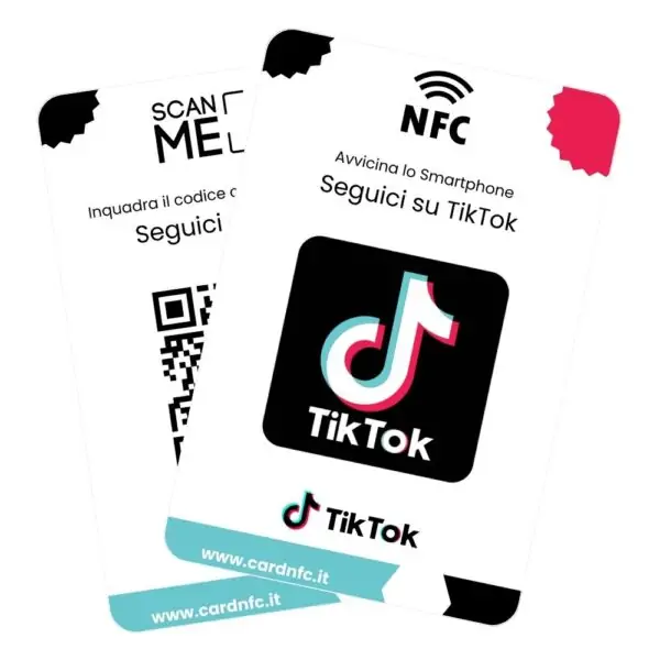 SmartCard Seguici su TikTok